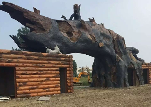 新疆假树造型
